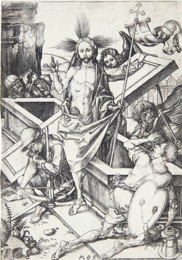 Kristi genopstandelse by Martin Schongauer