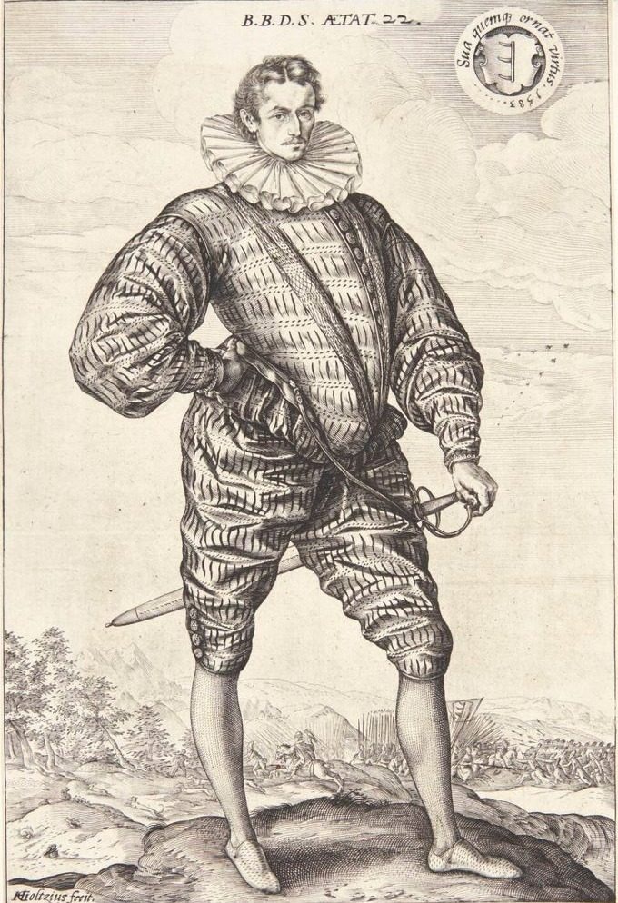 Balthasar Báthory de Somlyó by Hendrick Goltzius