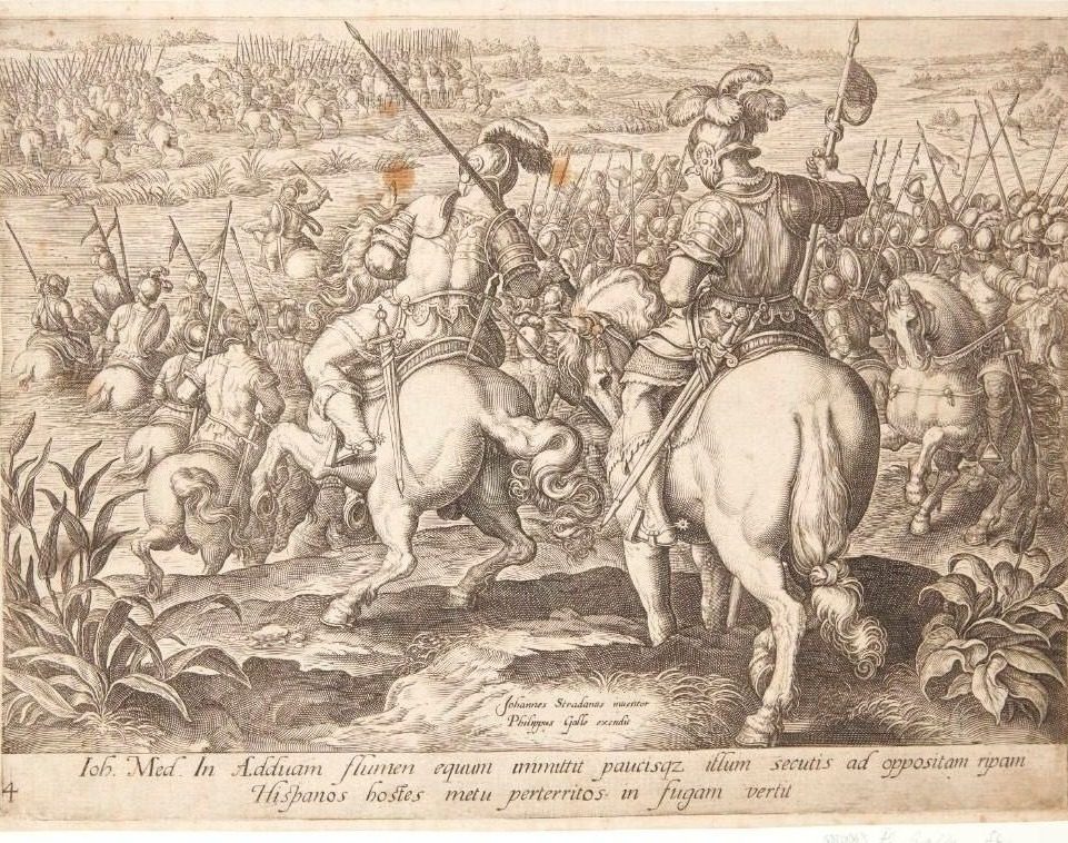 Opløsningen af den spanske fjende by Philips Galle