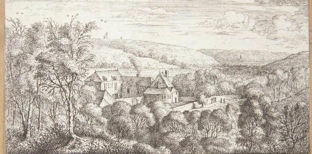 Udsigt over la petit Garenne nær Longuetoise by Albert Flamen