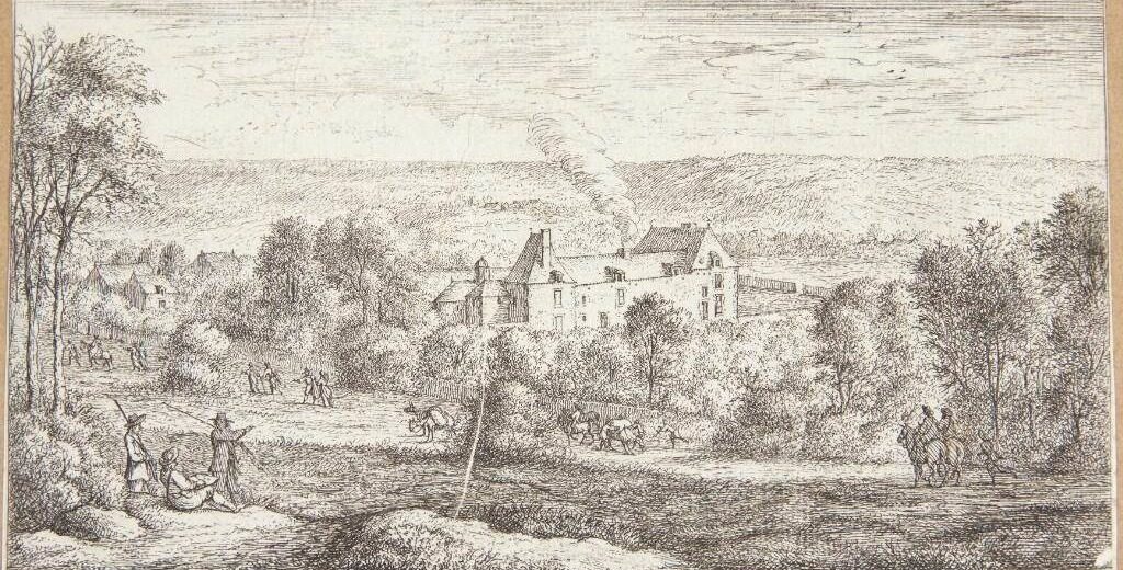 Udsigt over la grande Garenne nær Longuetoise by Albert Flamen