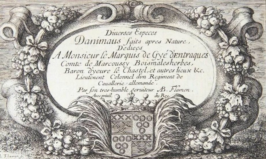 Titelblad til "Firbenede dyr" by Albert Flamen