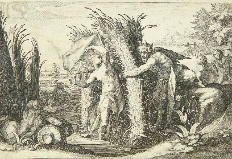 Pan og Syrinx by Ubekendt