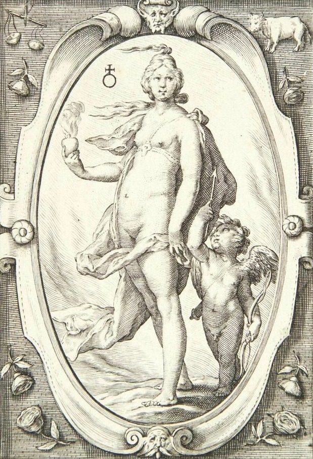 Venus by Jacob Matham