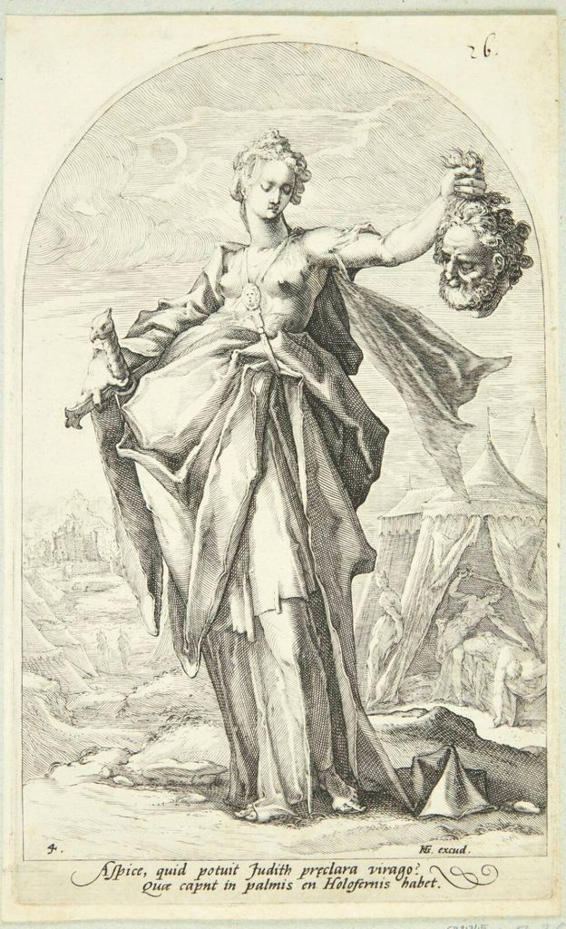 Judit by Jacob Matham