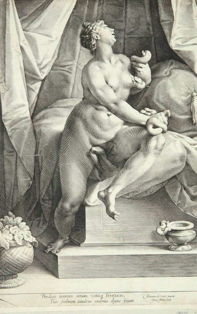 Kleopatra by Jan Harmensz. Muller