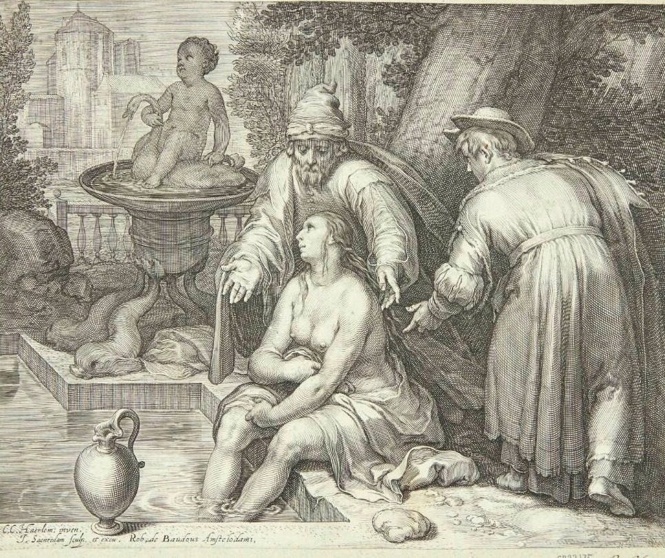 Susanna og de ældste by Jan Saenredam