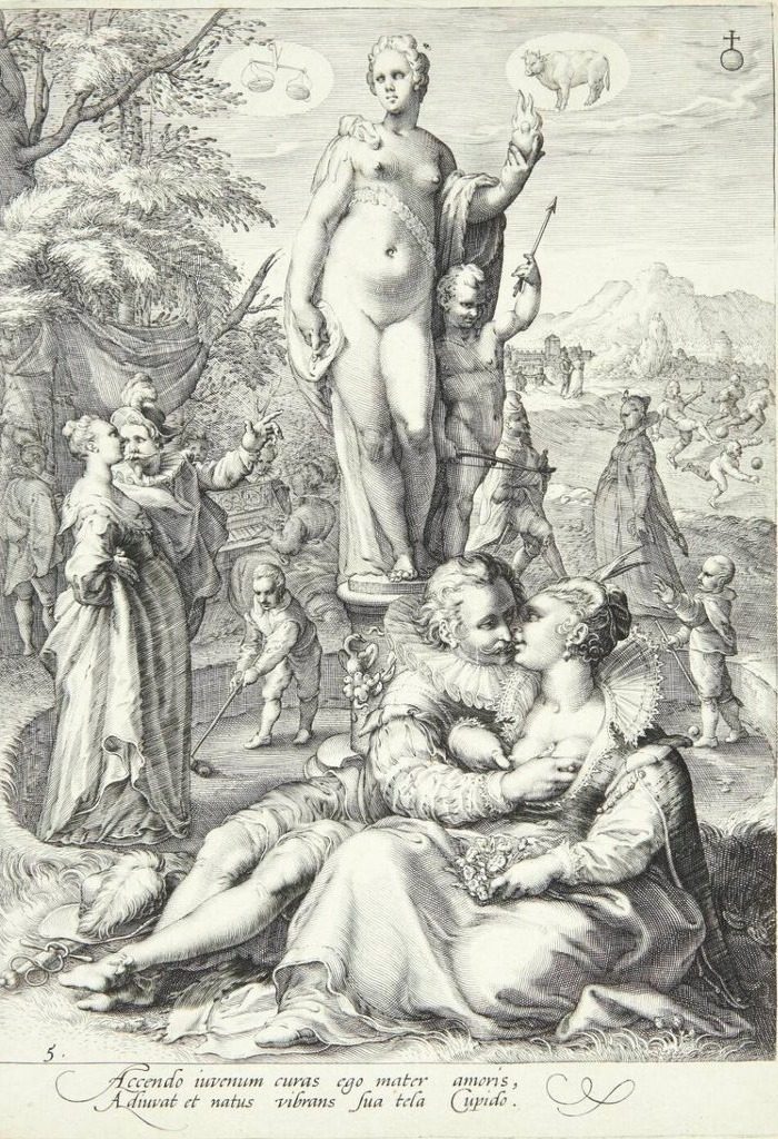 Venus by Jan Saenredam