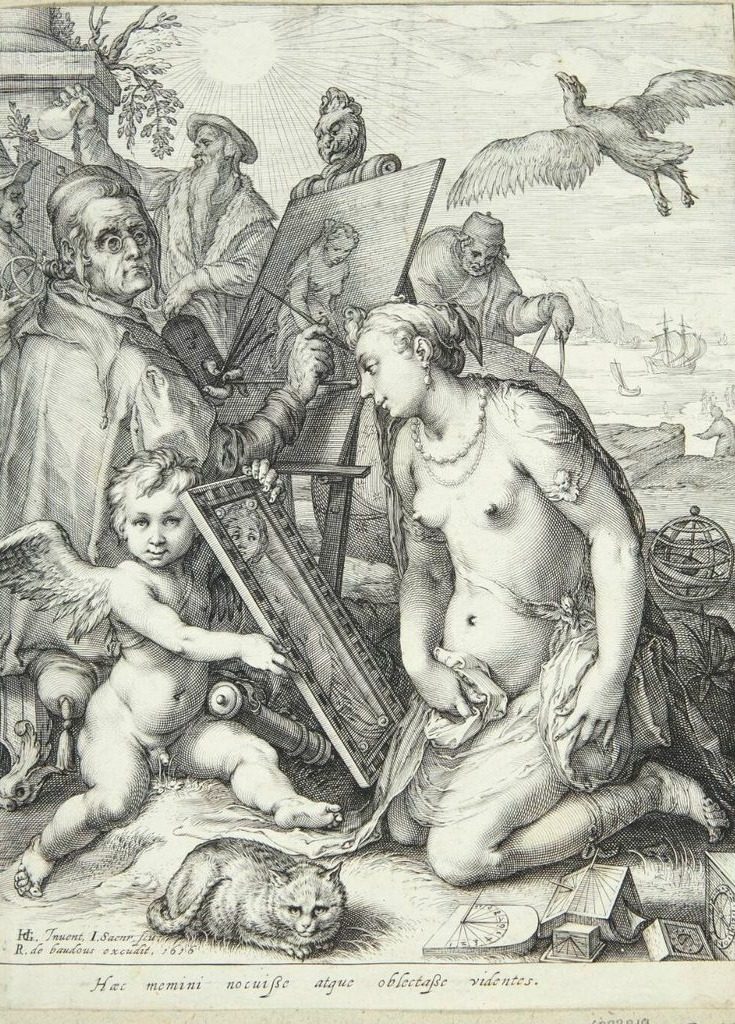 Allegori på synssansen by Jan Saenredam