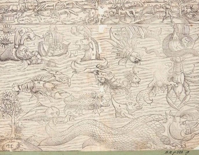 Sø- og landmonstre by Hans Rudolf Manuel Deutsch