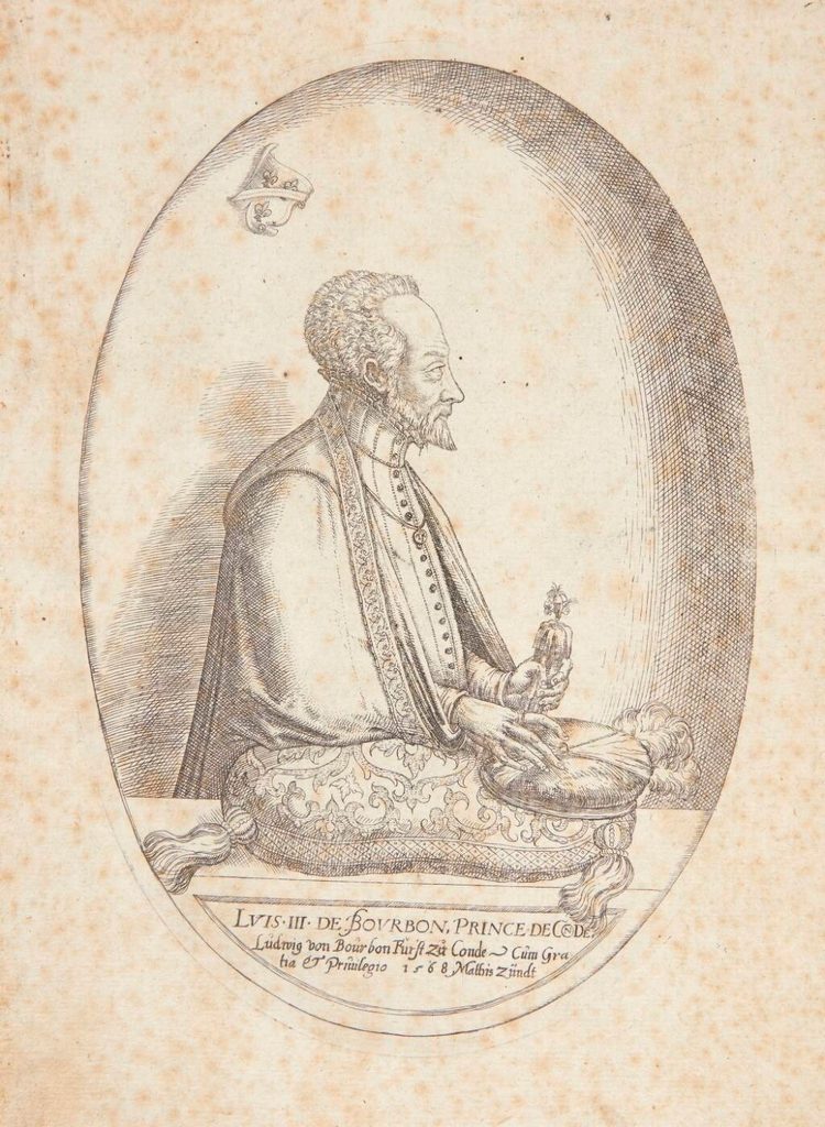 Louis III de Bourbon, prins af Condé by Matthias Zündt