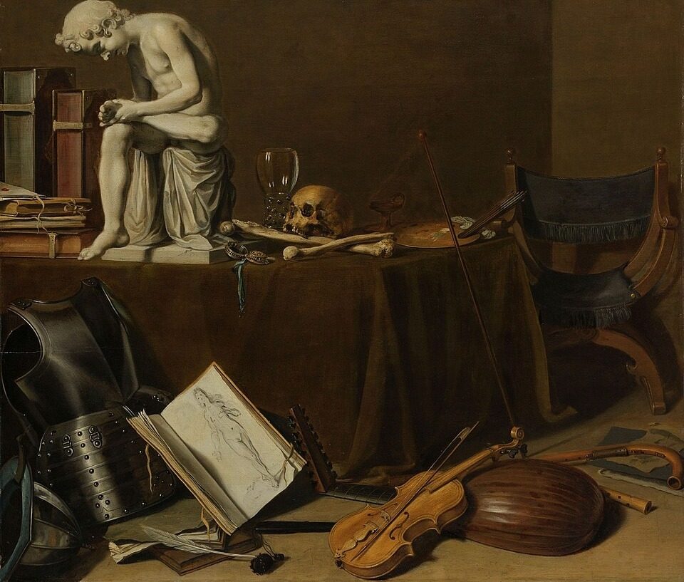 Vanitas Still Life with the Spinario by Pieter Claesz