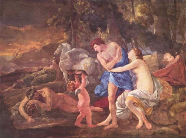 Cephalus and Aurora by Nicolas Poussin
