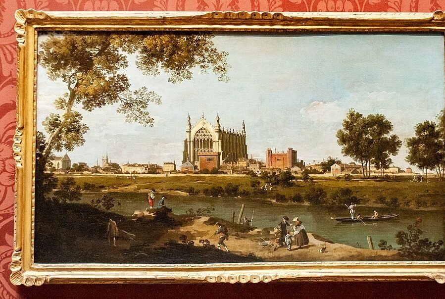 Eton College Chapel by Canaletto