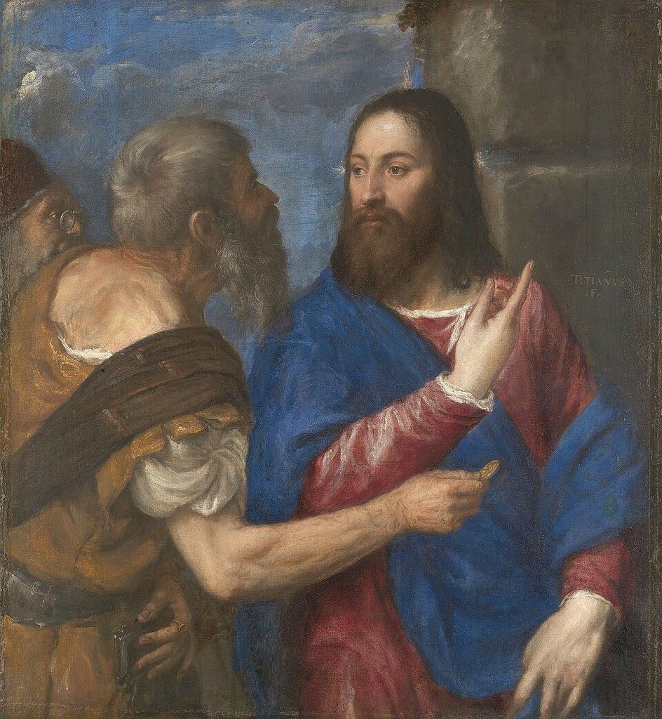 The Tribute Money by Titian