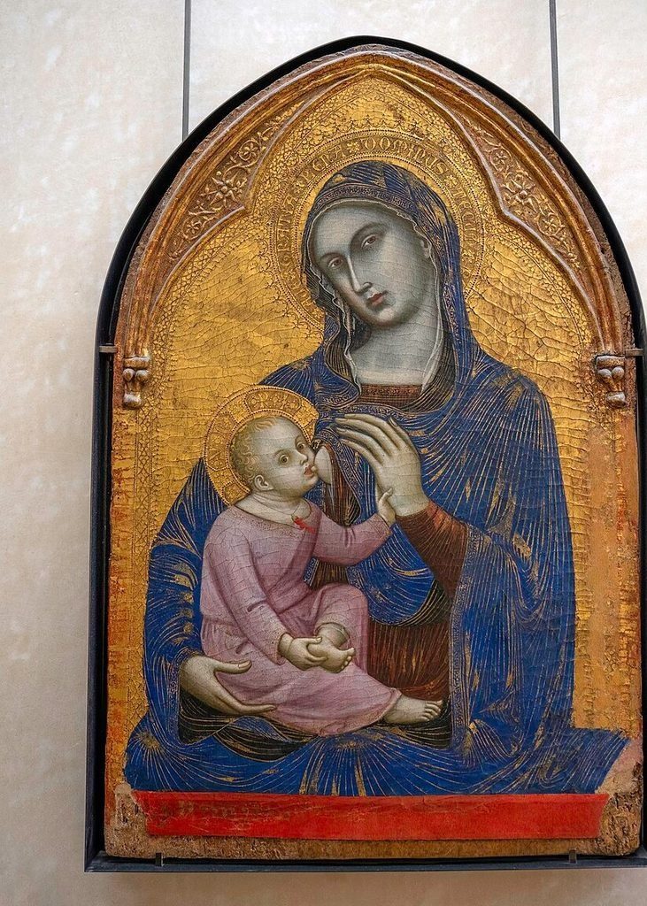 La Vierge et l'Enfant Madonna and Child by Barnaba da Modena