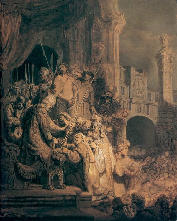 Ecce Homo by Rembrandt
