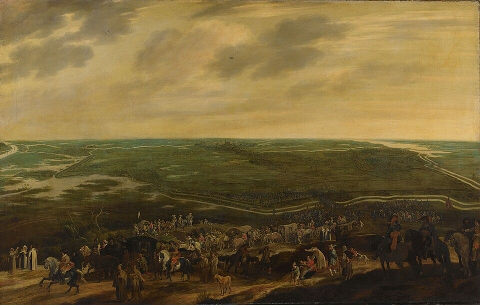 De aftocht van het Spaanse garnizoen na de overgave van 's-Hertogenbosch, 17 september 1629, SK-A-435 by Rijksmuseum