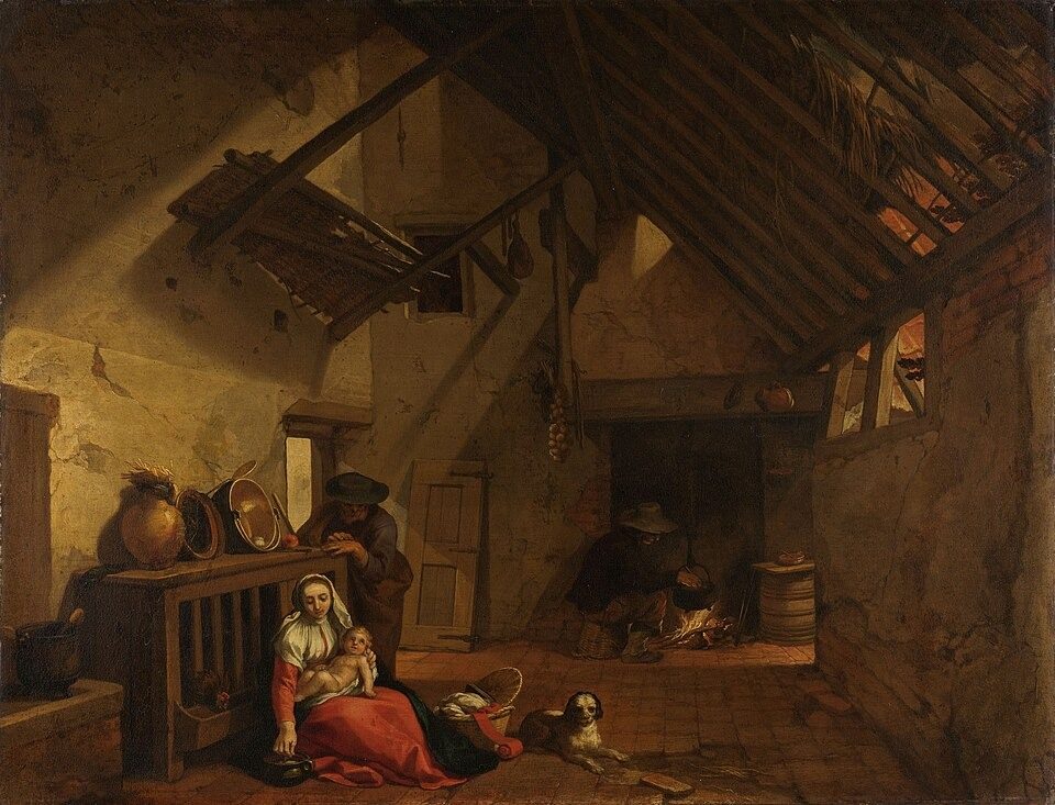 Rust op de vlucht naar Egypte, SK-A-1990 by Rijksmuseum