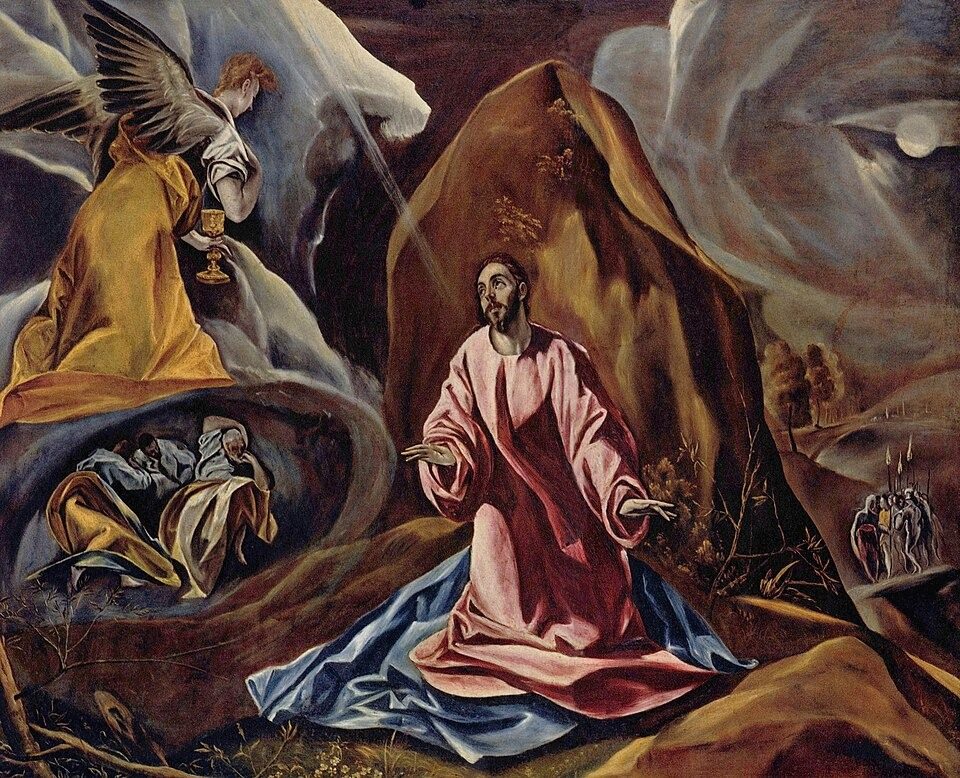 The Agony in the Garden of Gethsemane by El Greco and workshop