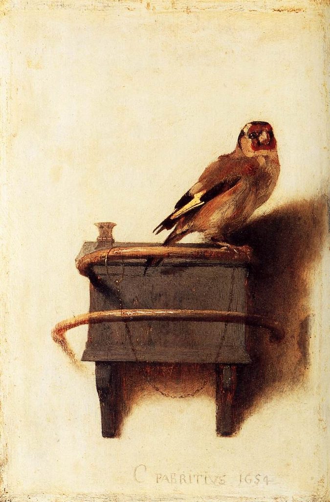 الحسُّون The Goldfinch by Carel Fabritius