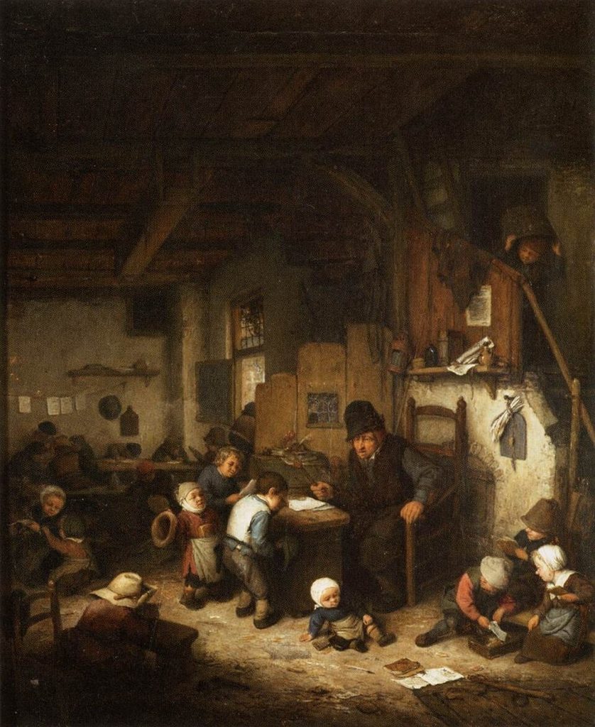 The School Master by Adriaen van Ostade