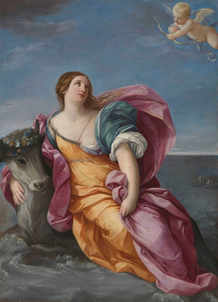 The Rape of Europa . by Guido Reni