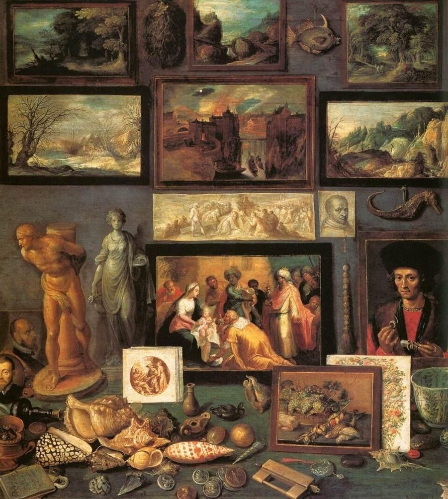 Kunst- und Raritätenkammer Chamber of Art and Curiosities by Frans Francken the Younger