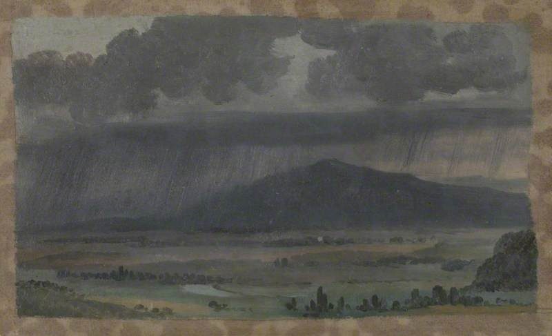 View of the Roman Campagna by George Augustus Wallis