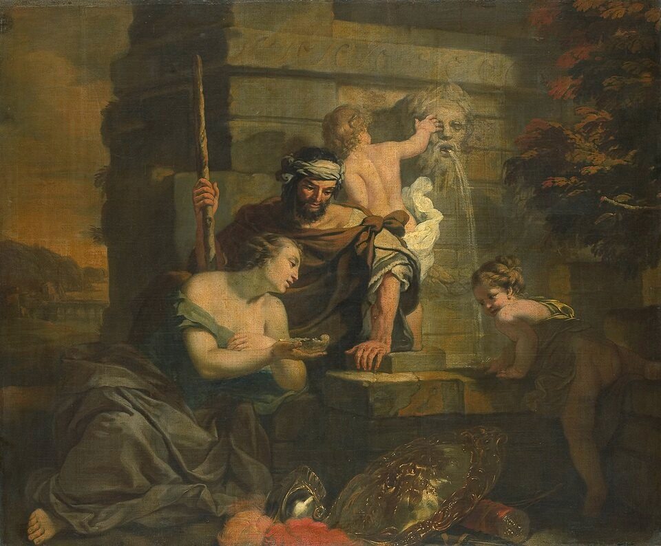Granida and Daiphilo by Gerard de Lairesse