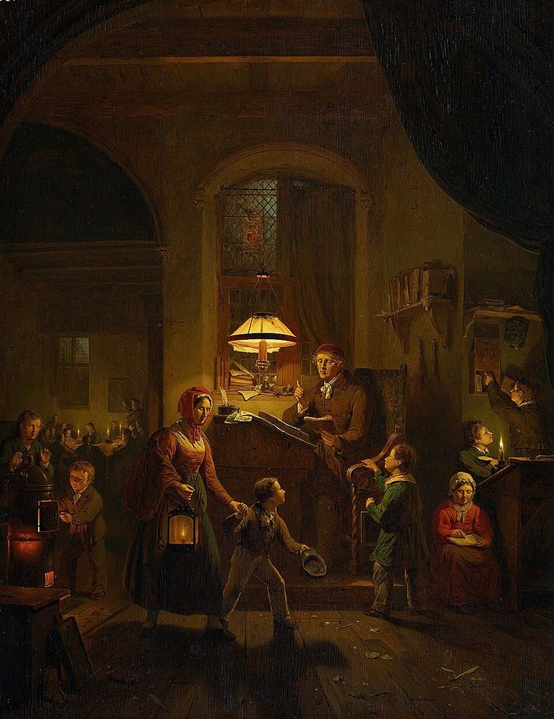 The Evening School by George Gillis Haanen