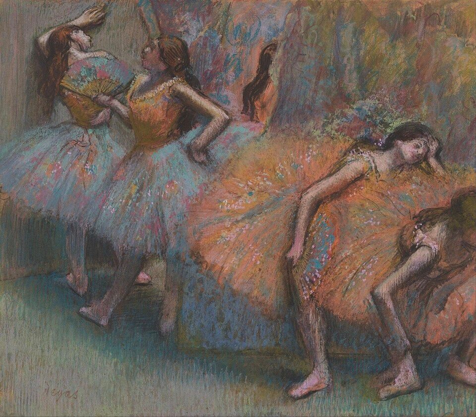 Ballet Dancers by Degas (NG6705) by Edgar Degas
