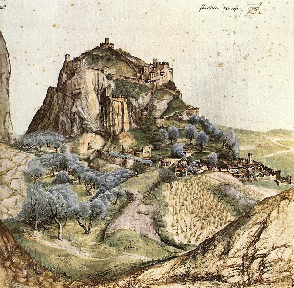 View of Arco by Albrecht Dürer