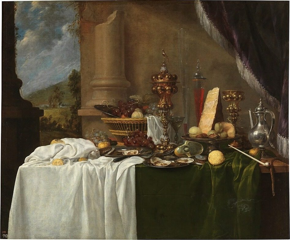 Table with Desserts by Andries Benedetti