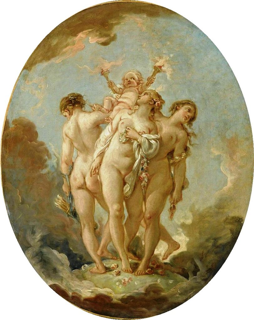 The Three Graces by François Boucher