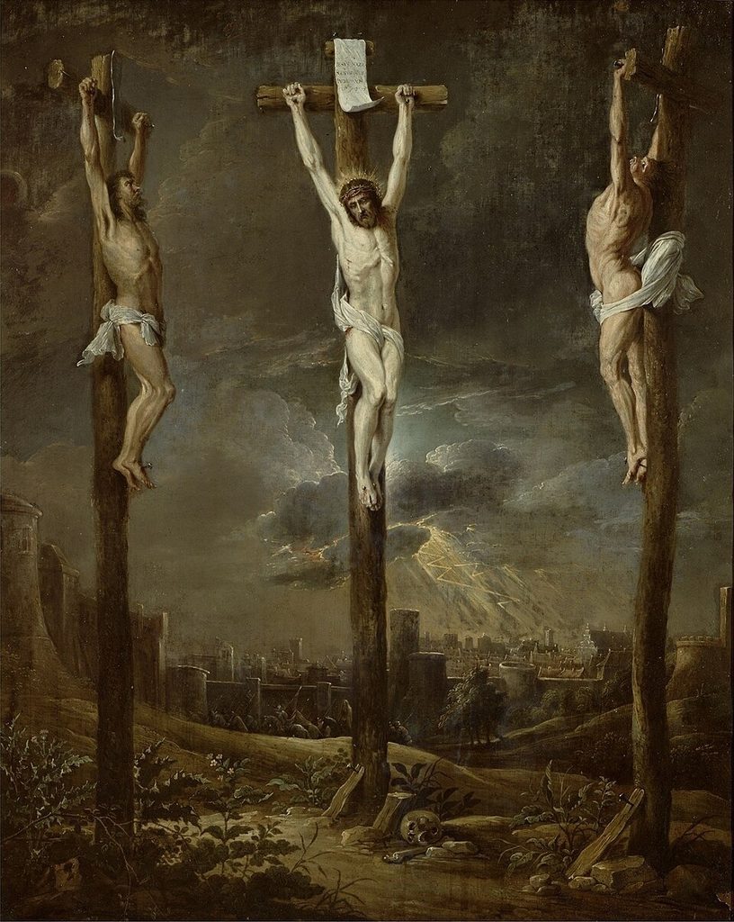 Calvary by David Teniers the Elder / Formerly attributed to David Teniers the Younger