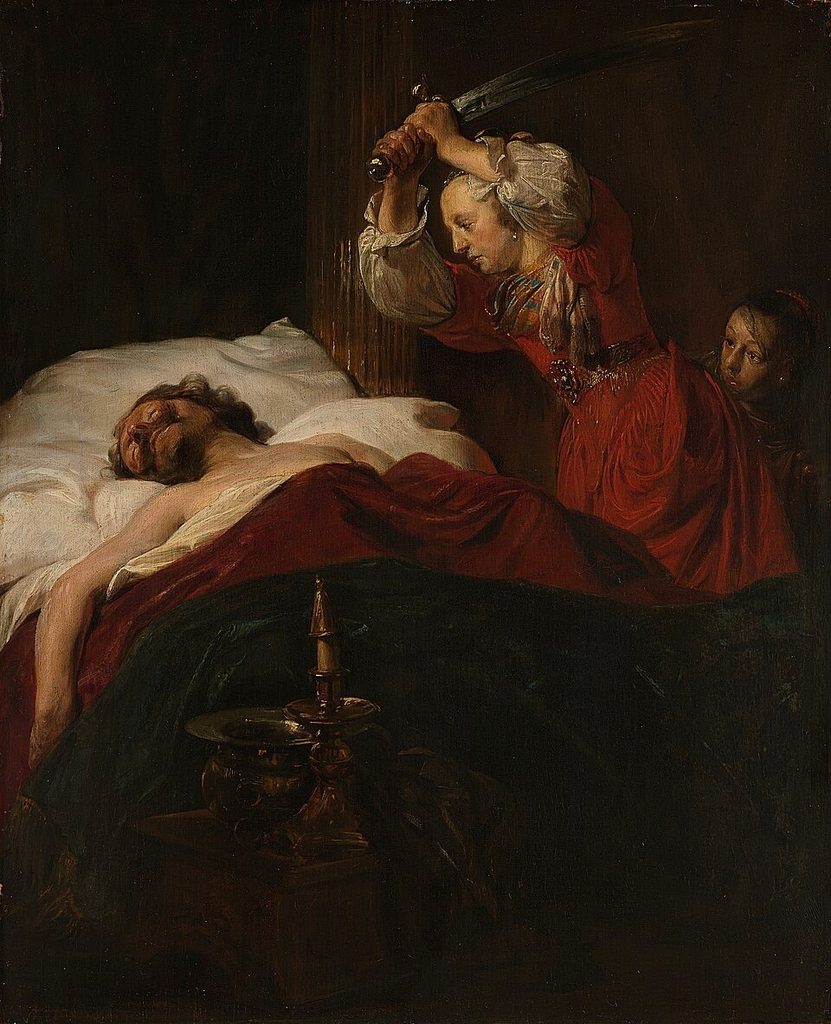 Judith en Holofernes. by Jan de Bray
