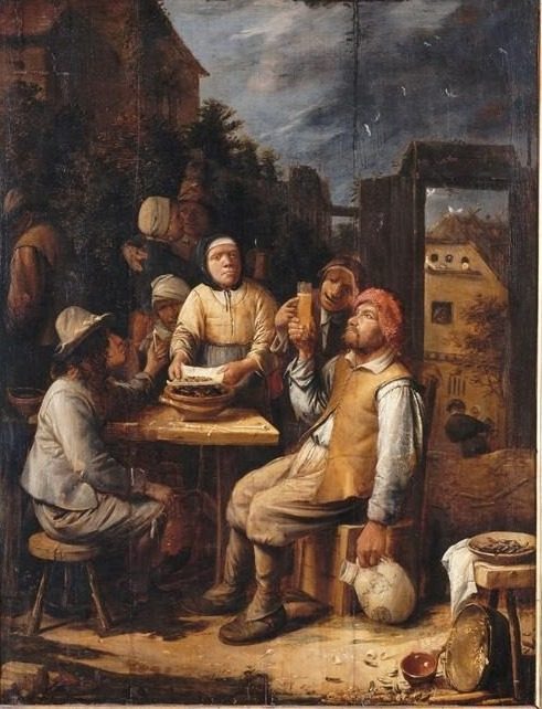 The Mussel Eaters by Joos van Craesbeeck