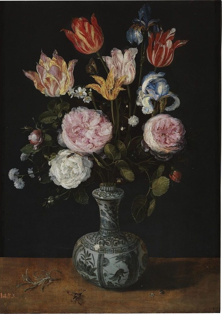 Vase of flowers by Jan Brueghel the Elder
