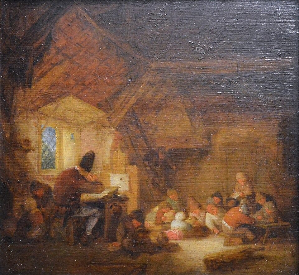 Intérieur d'école The Village School by Adriaen van Ostade