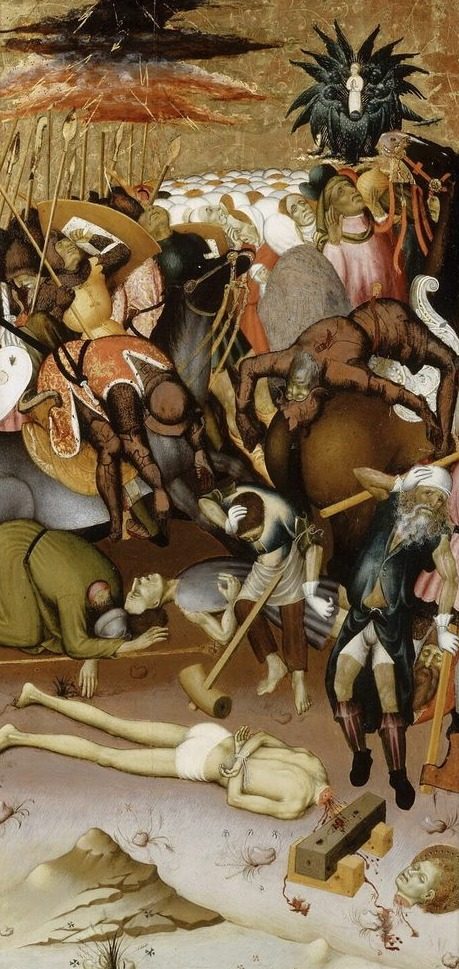 La Décapitation de saint Georges The Decapitation of Saint George by Bernat Martorell