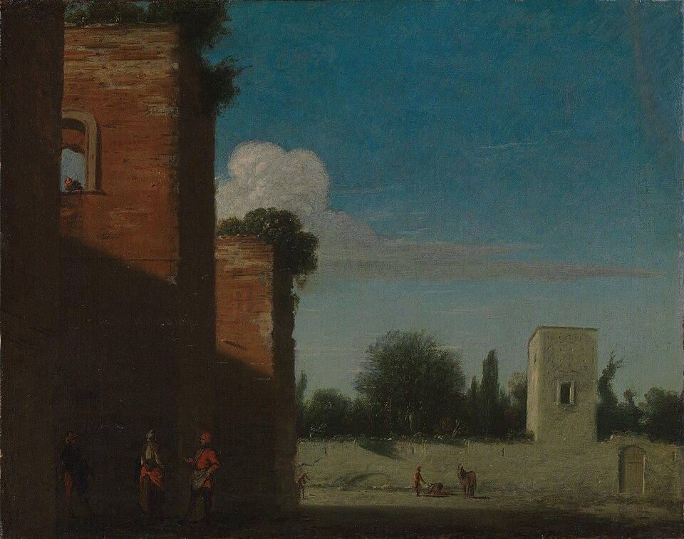 Die Mauern von Rom The Walls of Rome by Goffredo Wals / Formerly attributed to Bartholomeus Breenbergh