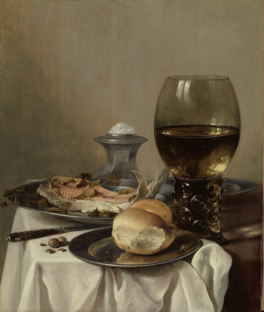 Stilleven met een zoutvat, SK-A-4839 by Rijksmuseum