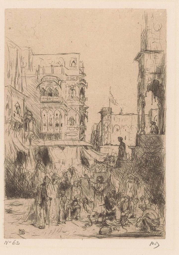 Slangenbezweerder in Ajmer, RP-P-1953-613 by Rijksmuseum