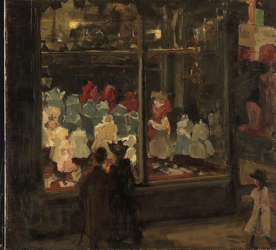 Shop Window by Isaac Israëls