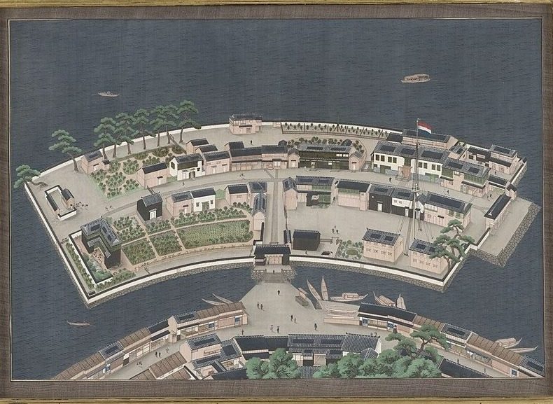 Het eiland Deshima, NG-1191 by Rijksmuseum