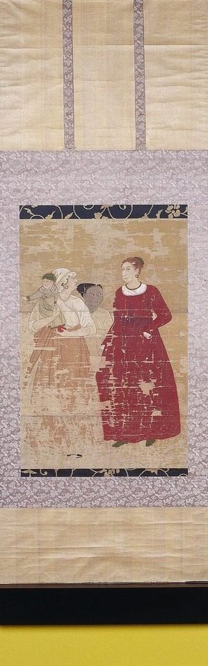 Kakemono familie Cock Blomhoff, NG-1972-17 by Rijksmuseum