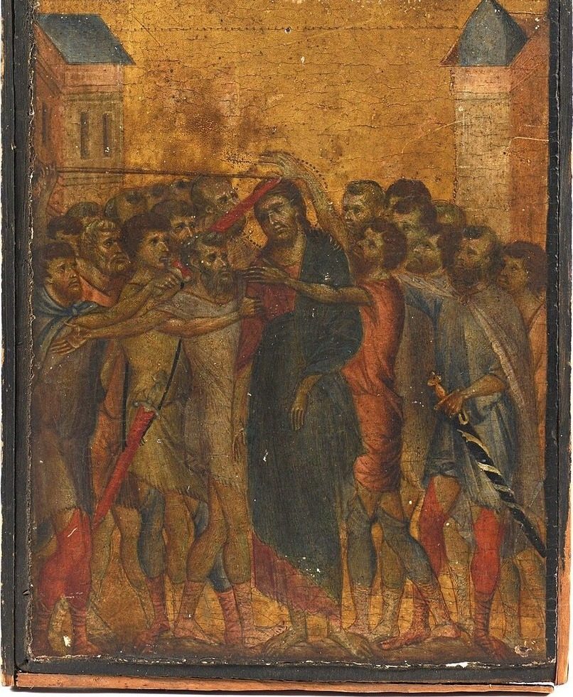 Cimabue, Christ moqué by Cimabue