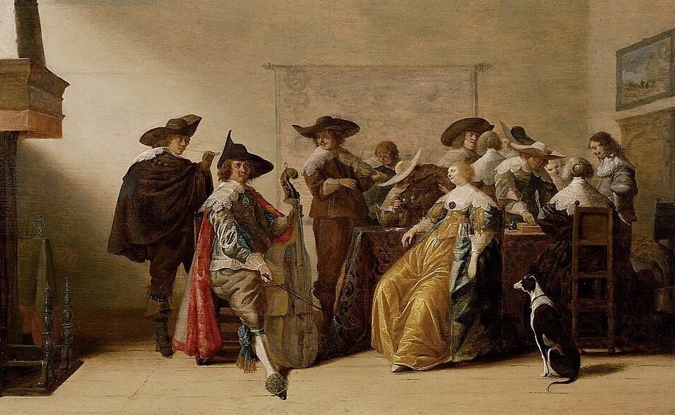 Gesellschaftsszene by Anthonie Palamedesz.