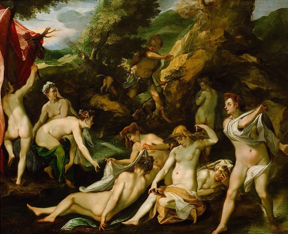 Diana und Aktaeon Diana and Actaeon by Joseph Heintz the Elder